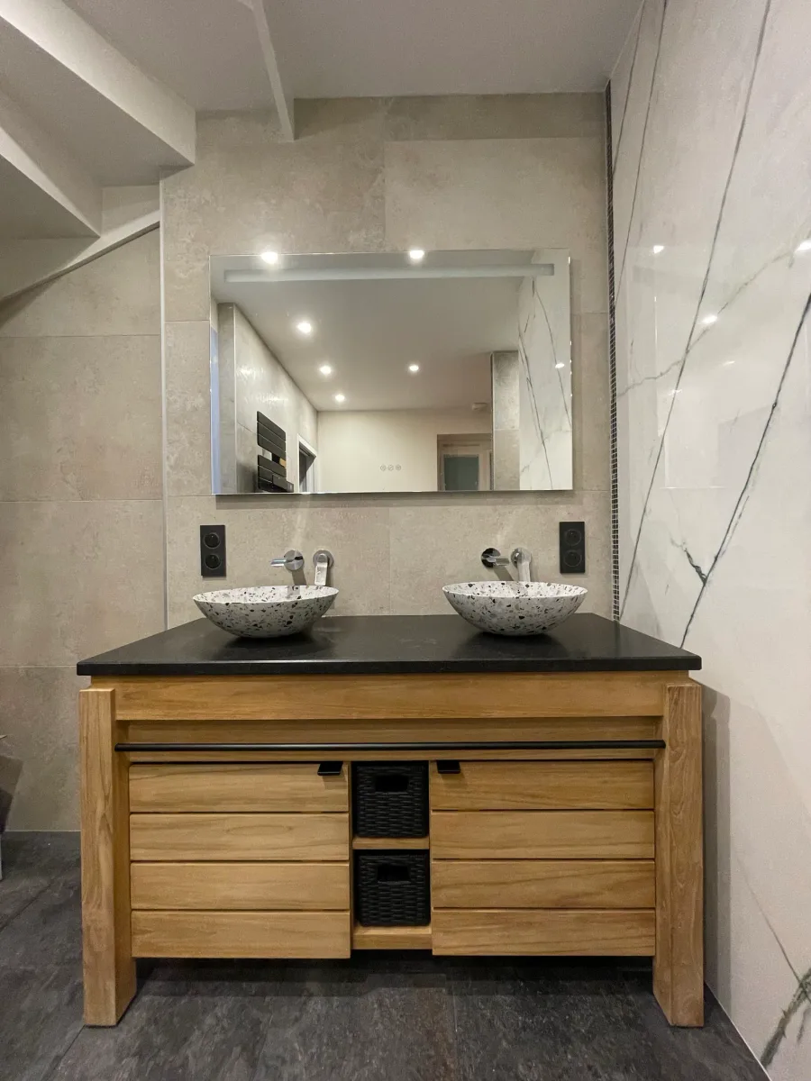 Douche à l'italienne réalisée par ARPE